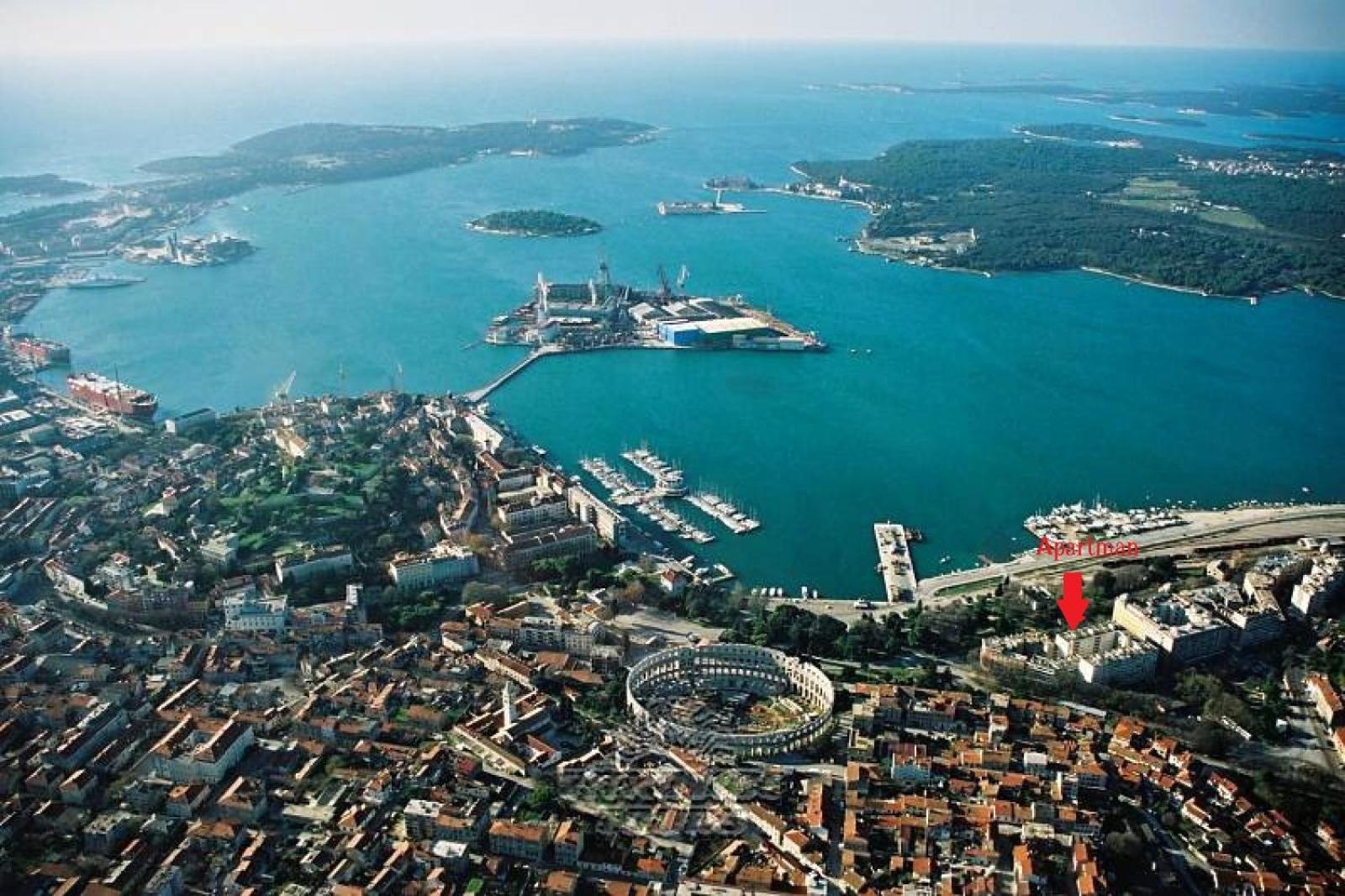 Ferienwohnung App Letta Sunset Pula Exterior foto